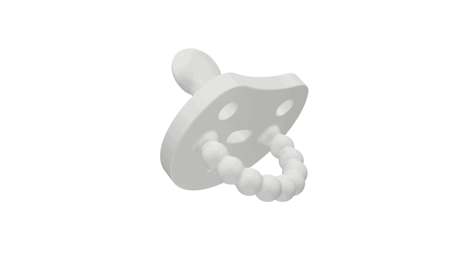 Cutie PAT Smile (0m+) Pacifier + Teether