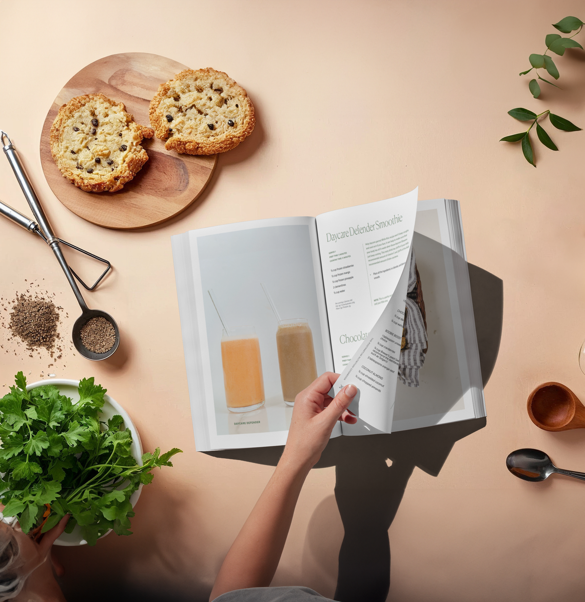 El libro de cocina sobre nutrición posparto (nueva mamá, baby shower)