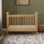 Liberty 3-in-1 Convertible Spindle Crib with Toddler Bed Conversion Kit