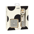 BIBS Soothe & Go Polka Gift Set — Ivory/Black