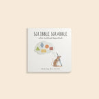 Scribble Scrabble: Un libro de cartón con las primeras palabras