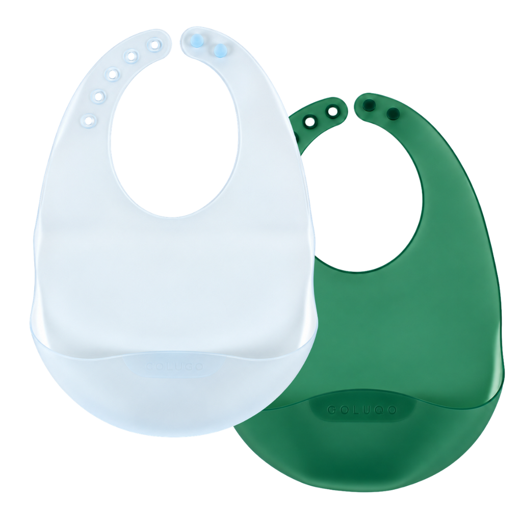 Colugo Fold and Go Silicone Bib 2 Pack