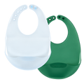 Colugo Fold and Go Silicone Bib 2 Pack