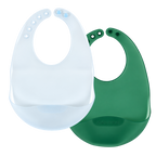 Colugo Fold and Go Silicone Bib 2 Pack