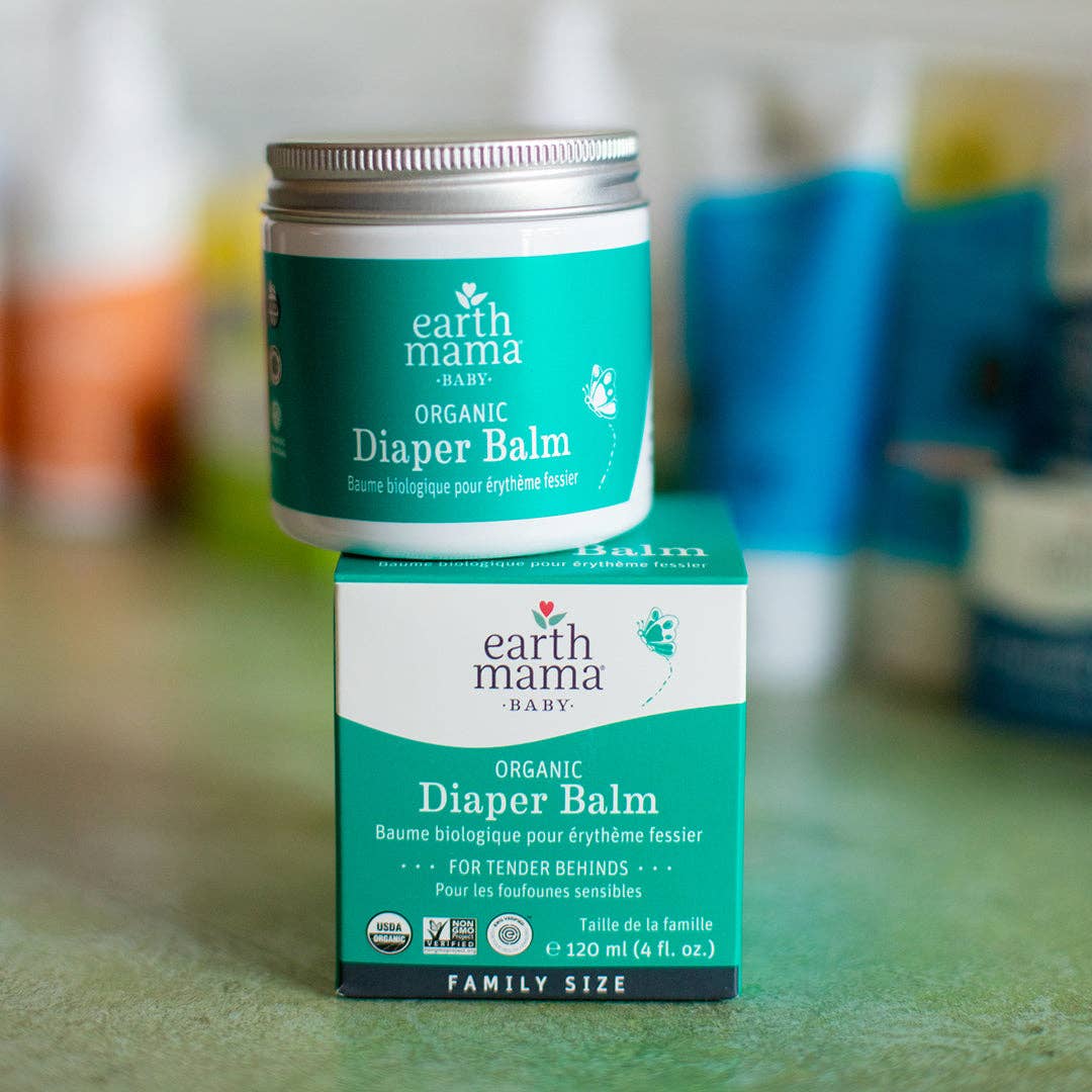 Organic Diaper Balm: 4oz