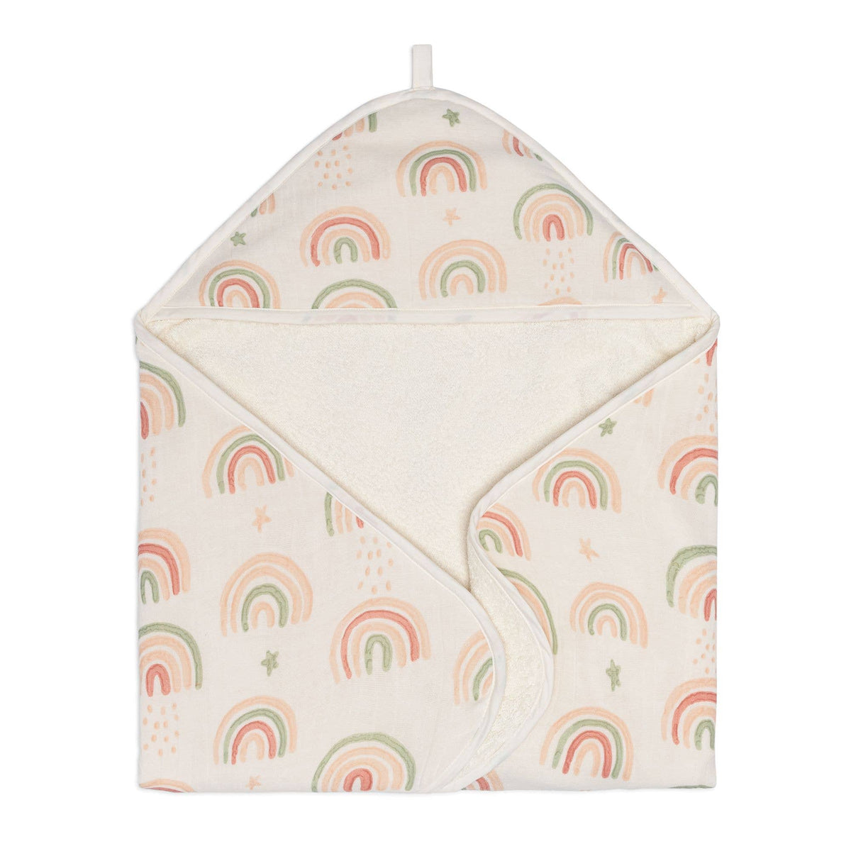 Parker Baby Hooded Towel (Rainbow)