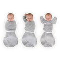 Organic Omni Swaddle Sack, Heathered Gray