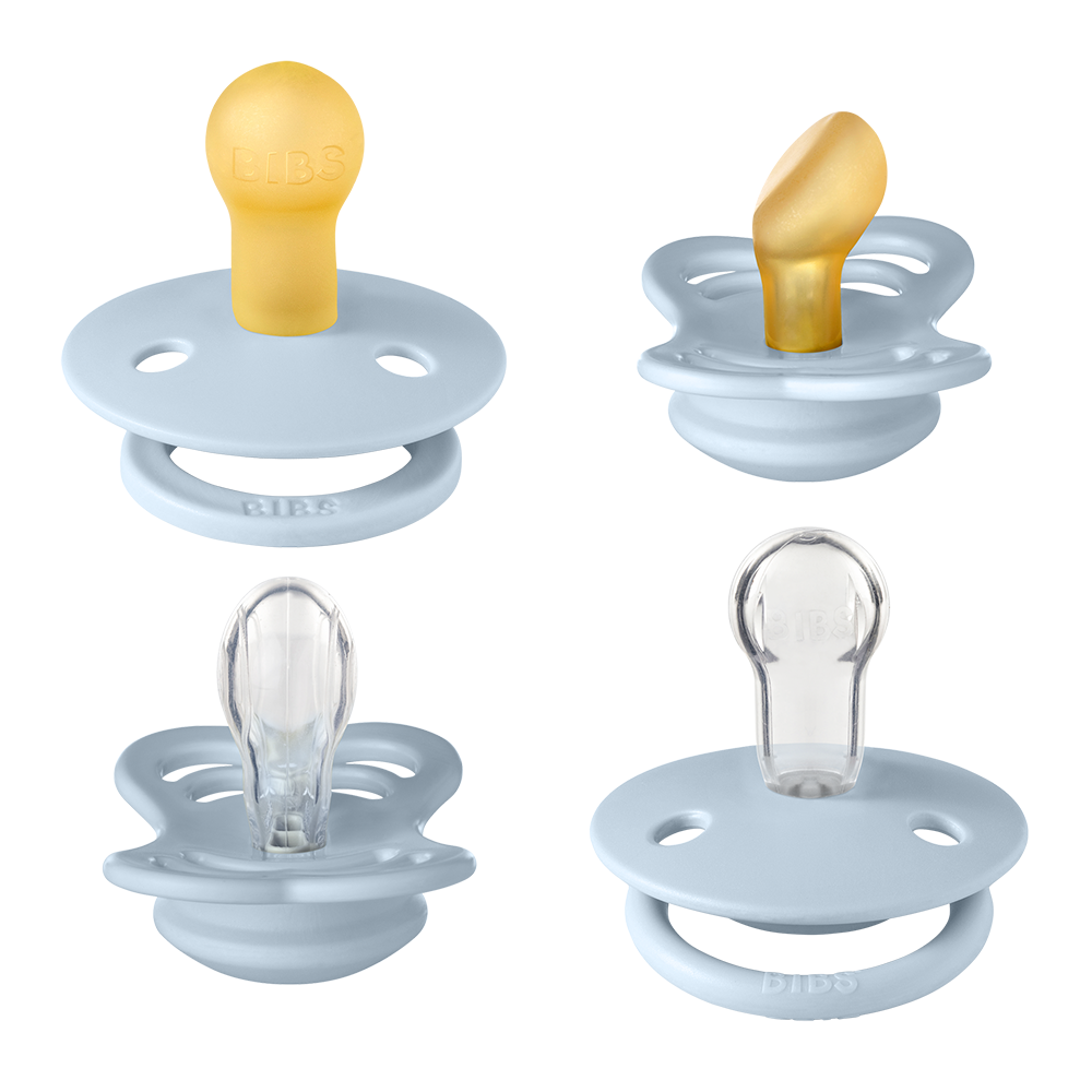 BIBS Try-It Collection Pacifiers, Size 1