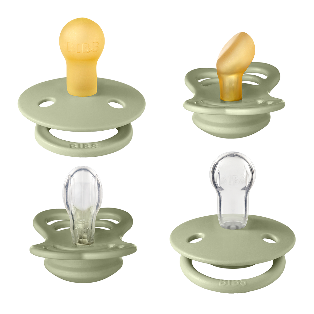 BIBS Try-It Collection Pacifiers, Size 1