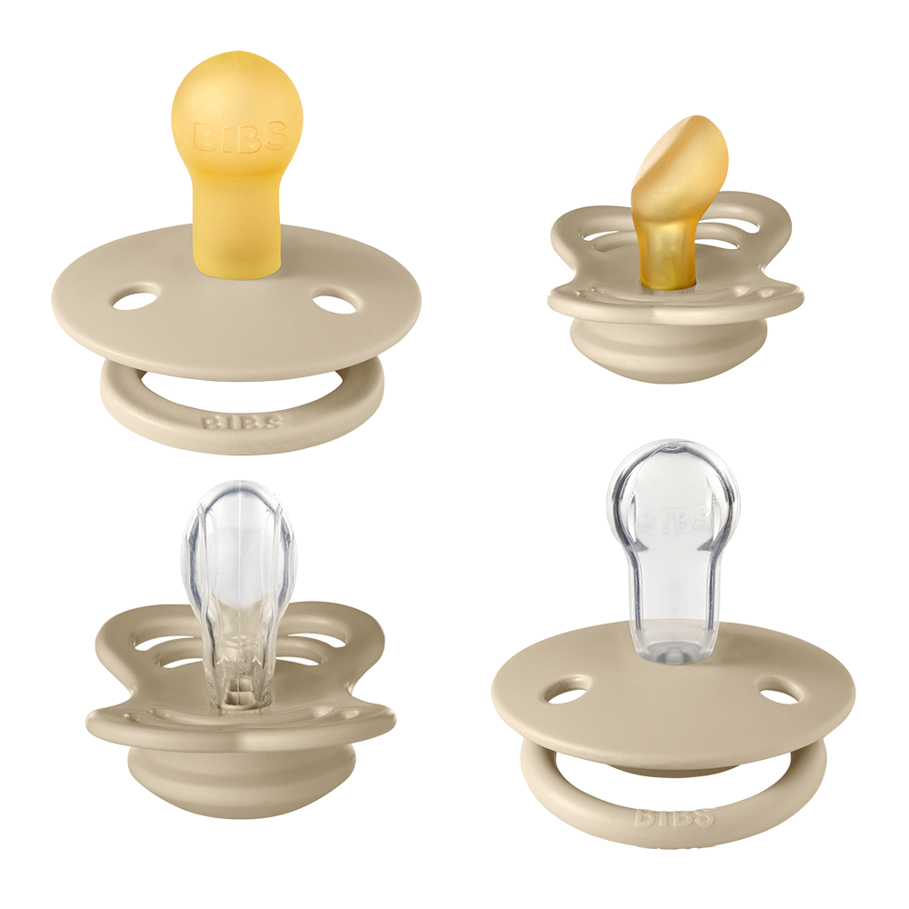 BIBS Try-It Collection Pacifiers, Size 1
