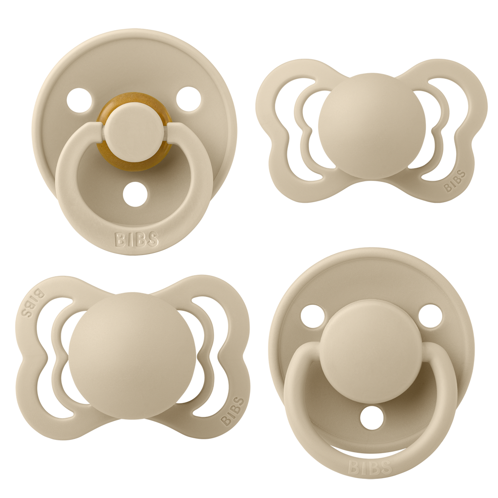 BIBS Try-It Collection Pacifiers, Size 1