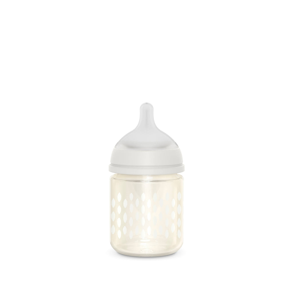 Suavinex Bonhomia SX PRO™ 4oz Glass Bottle, Slow Flow- Beige