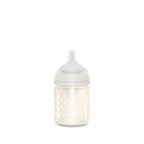 Suavinex Bonhomia SX PRO™ 4oz Glass Bottle, Slow Flow- Beige