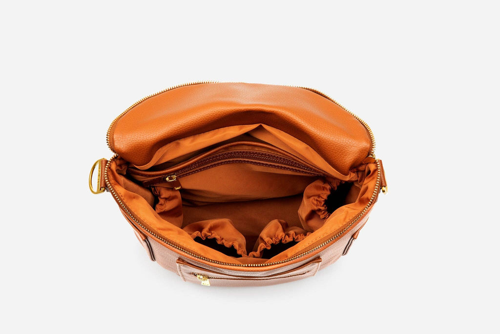 El Mini - Mochila Cruzada de Piel Sintética para Pañales