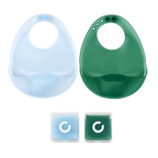 Colugo Fold and Go Silicone Bib 2 Pack
