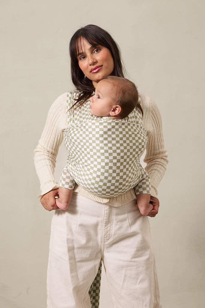 Sage Chequer Wrap