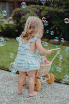 Muslin Flutter Sleeve Romper