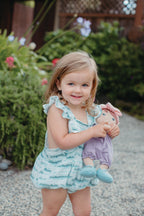 Muslin Flutter Sleeve Romper