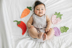 Mini Crinkle Blankie - Carrot