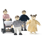 Tiny Land® Sweetwood Casa de Muñecas y Muñecas de Madera