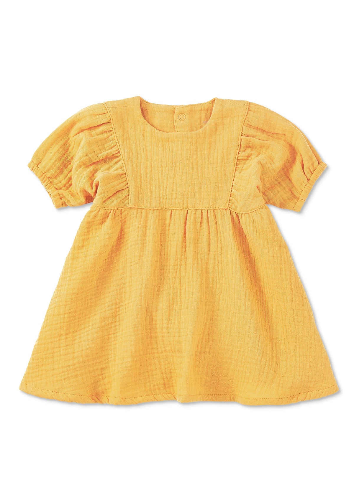 Dress with Puff Sleeves