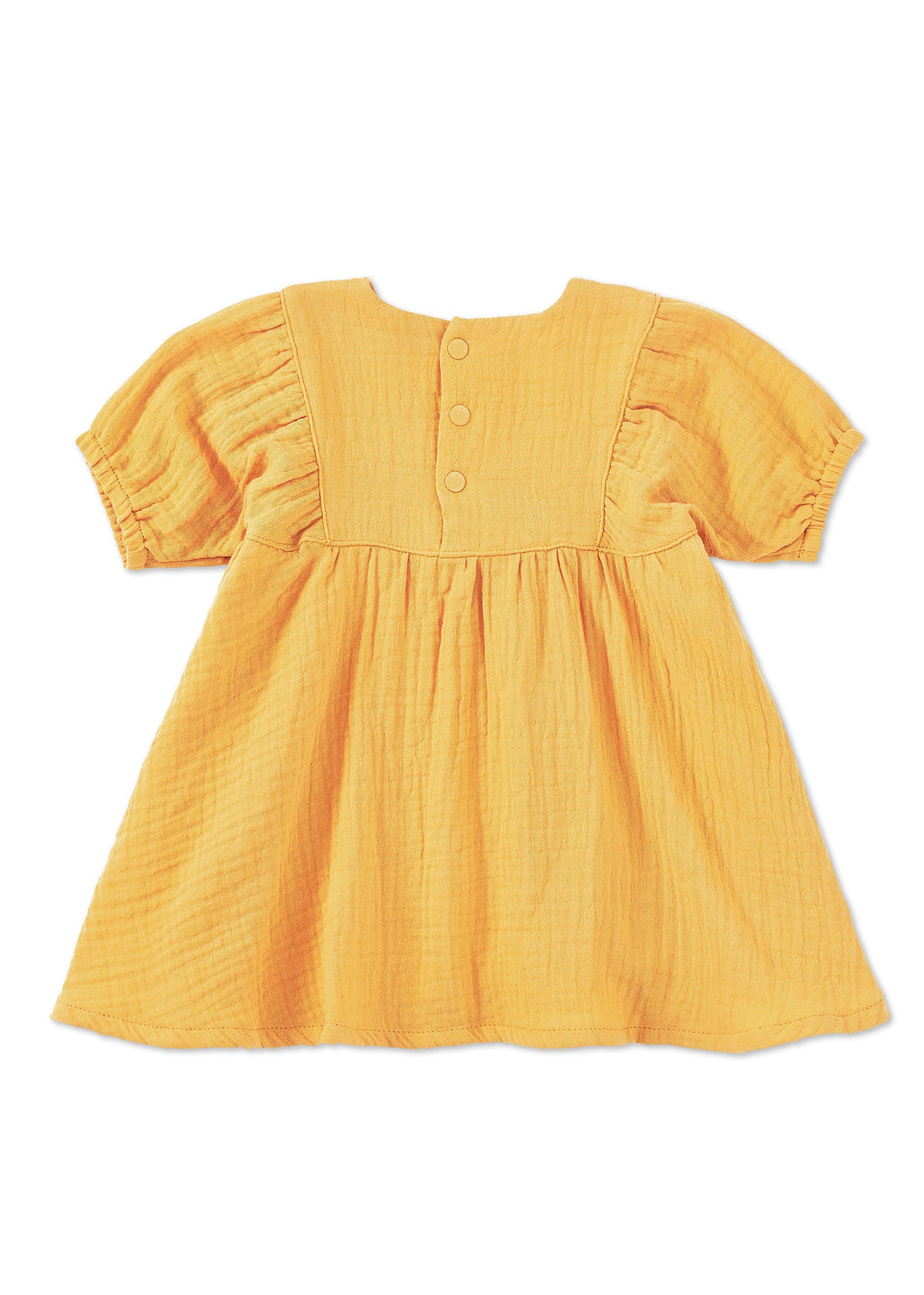 Dress with Puff Sleeves