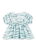 Dress with Puff Sleeves
