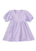 Dress with Puff Sleeves