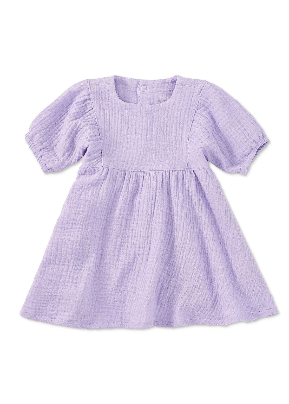 Dress with Puff Sleeves