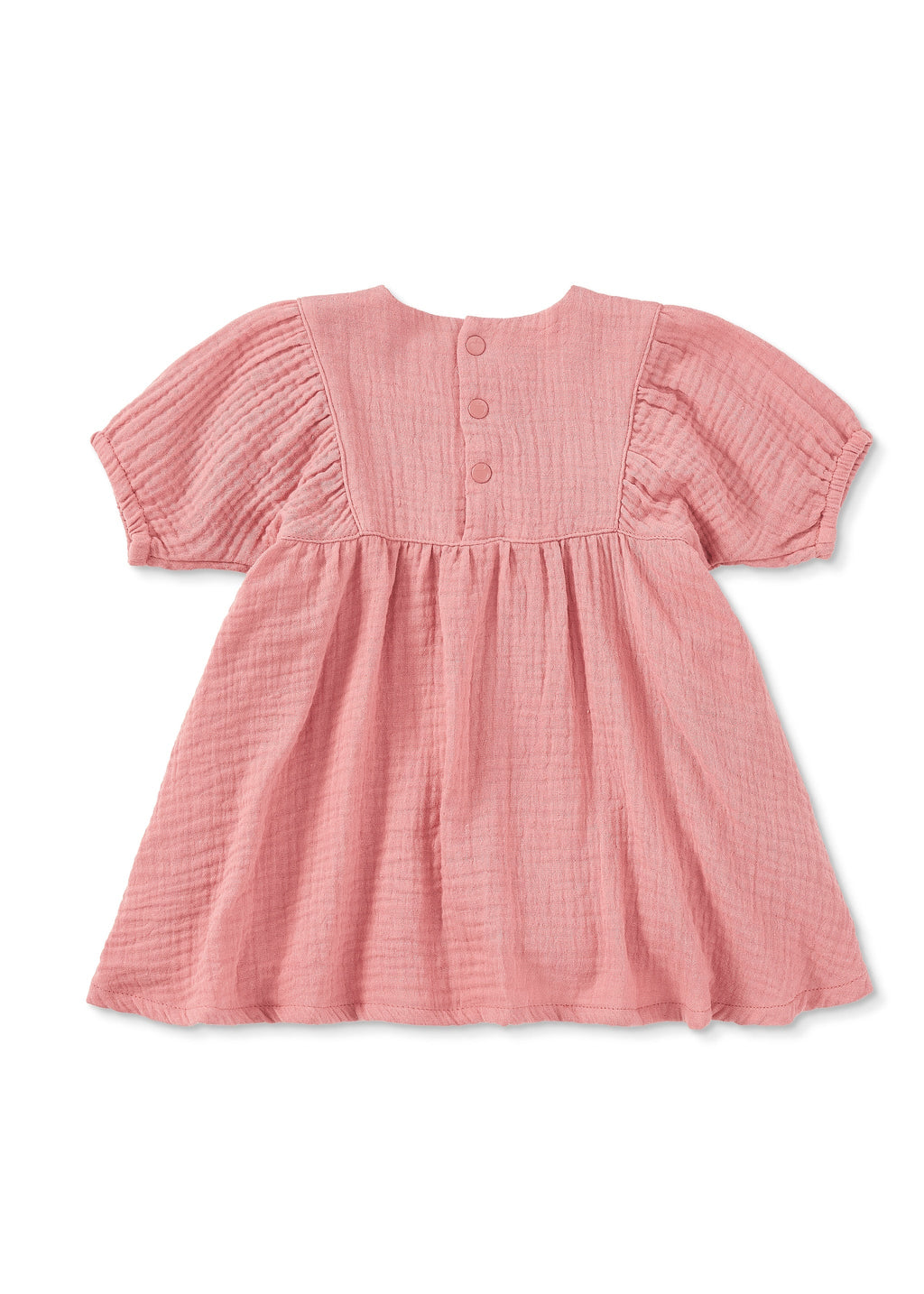 Dress with Puff Sleeves