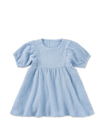 Dress with Puff Sleeves