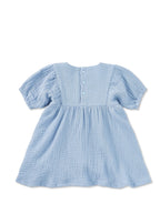 Dress with Puff Sleeves