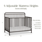 Winston 4-in-1 Convertible Crib
