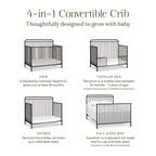 Winston 4-in-1 Convertible Crib