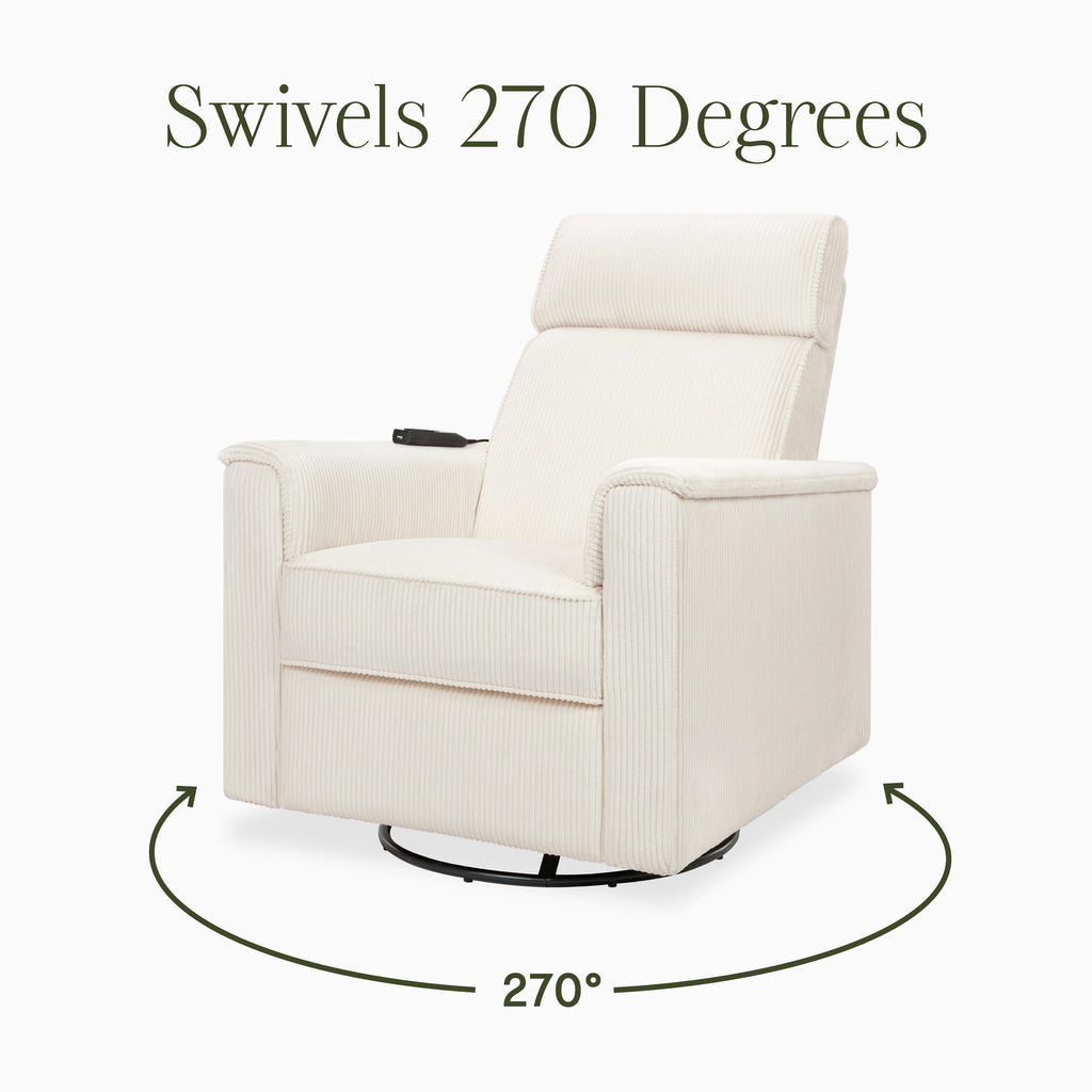 Willa Deluxe Power Recliner and Swivel Glider with Heat and Massage
