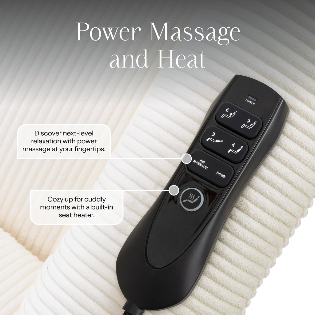 Willa Deluxe Power Recliner and Swivel Glider with Heat and Massage