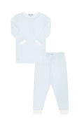 Blue Herringbone Pajamas