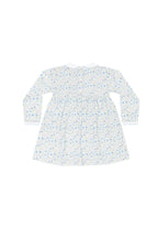 Blue Meadow Smocked Dress LS
