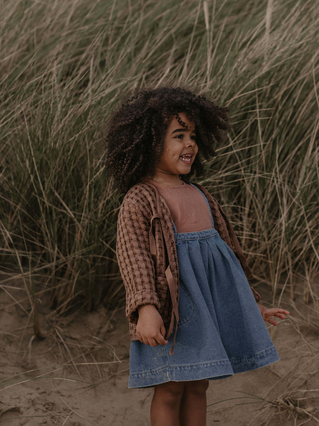 Pichi vaquero oversize para niños