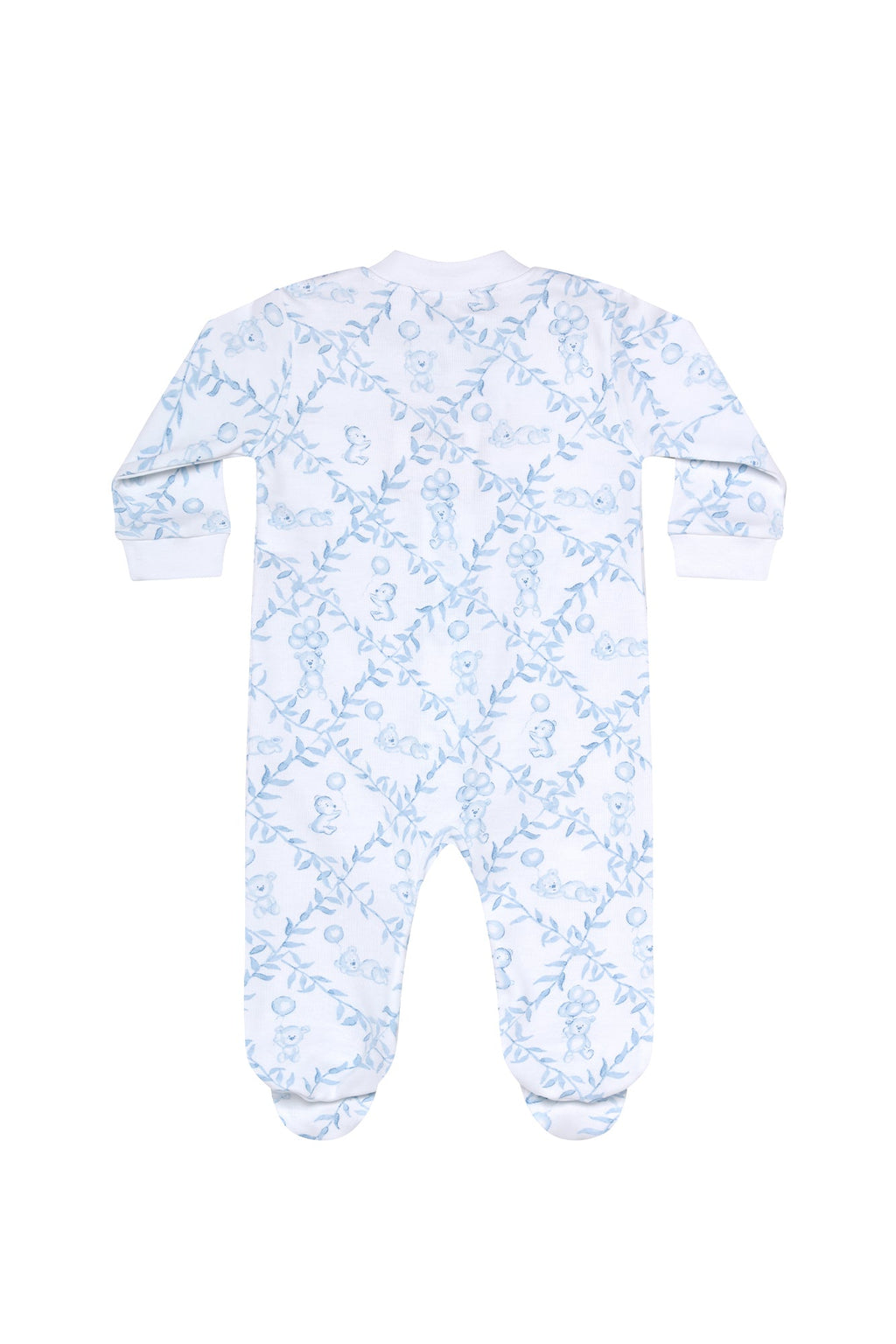 Bears Trellace Zipper Footie