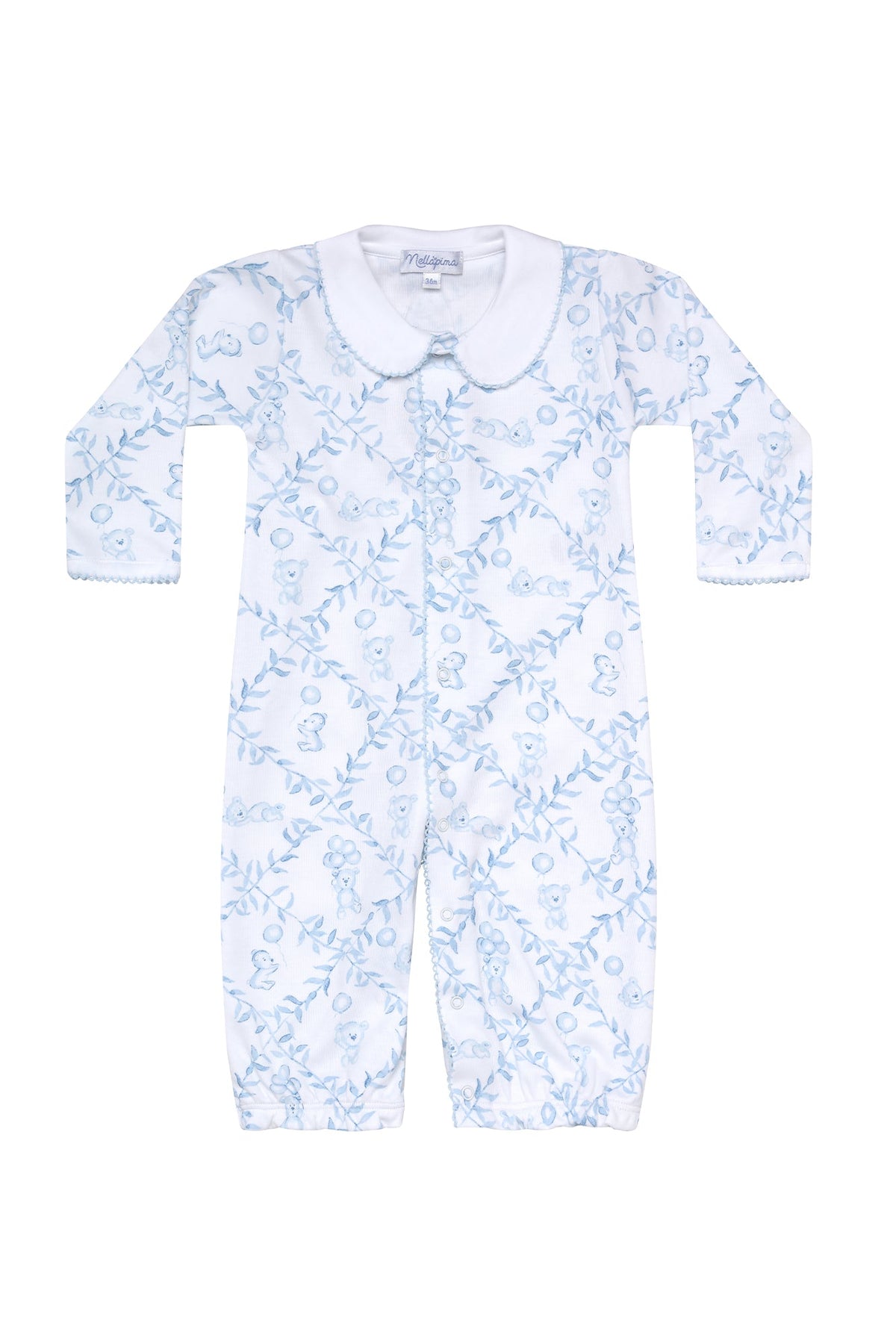 Bears Trellace Baby Converter Gown