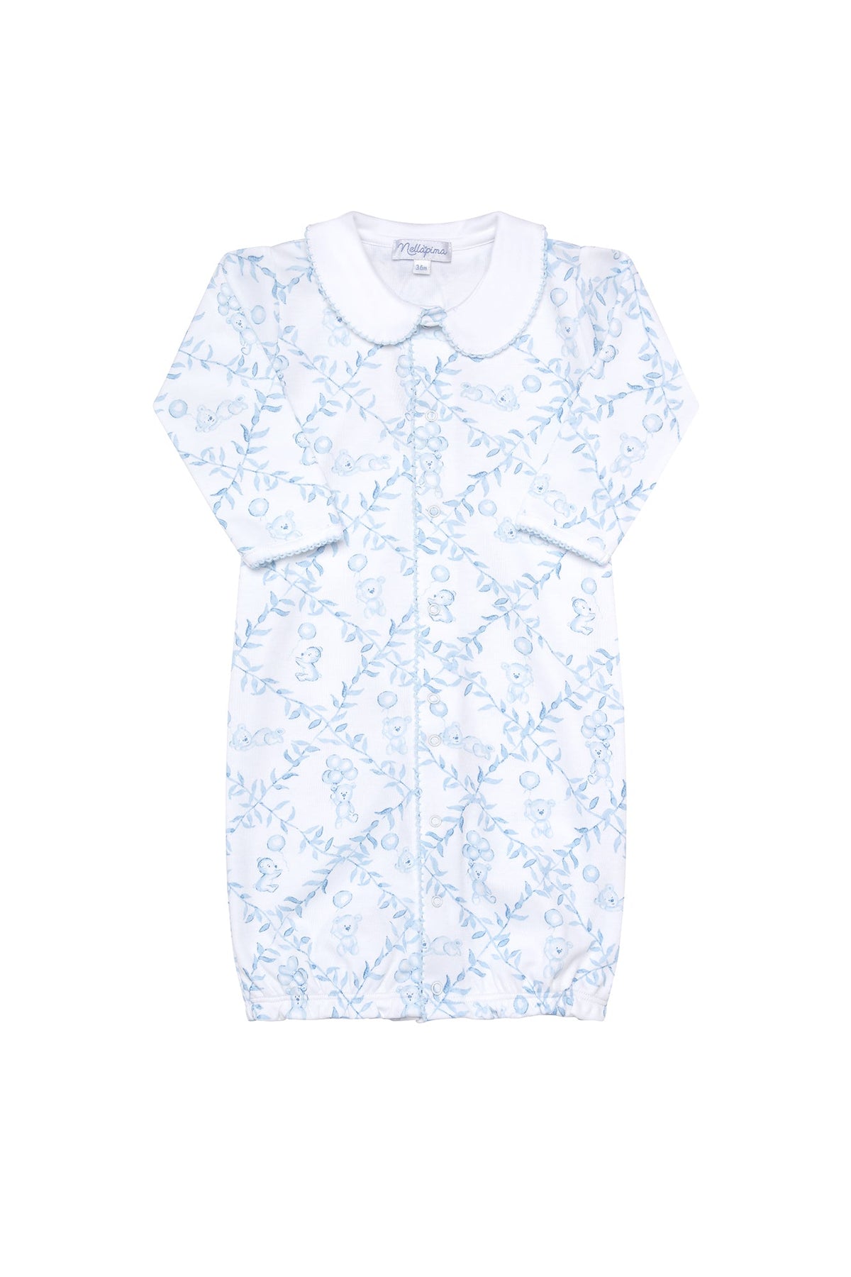 Bears Trellace Baby Converter Gown