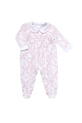 Bears Trellace Smocked Footie