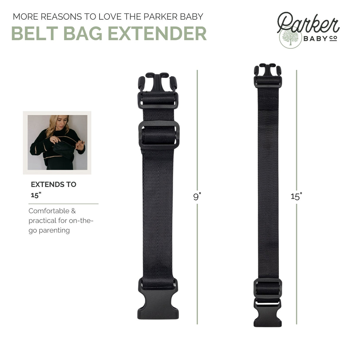 Extensor para cangurera