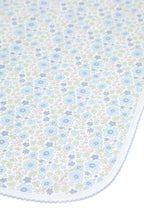 Blue Meadow Receiving Blanket