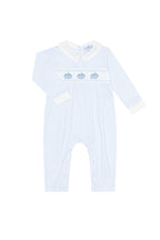Pumpkin Patch Embroidered Playsuit