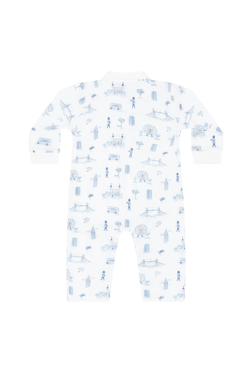 Blue London Toile Romper LS
