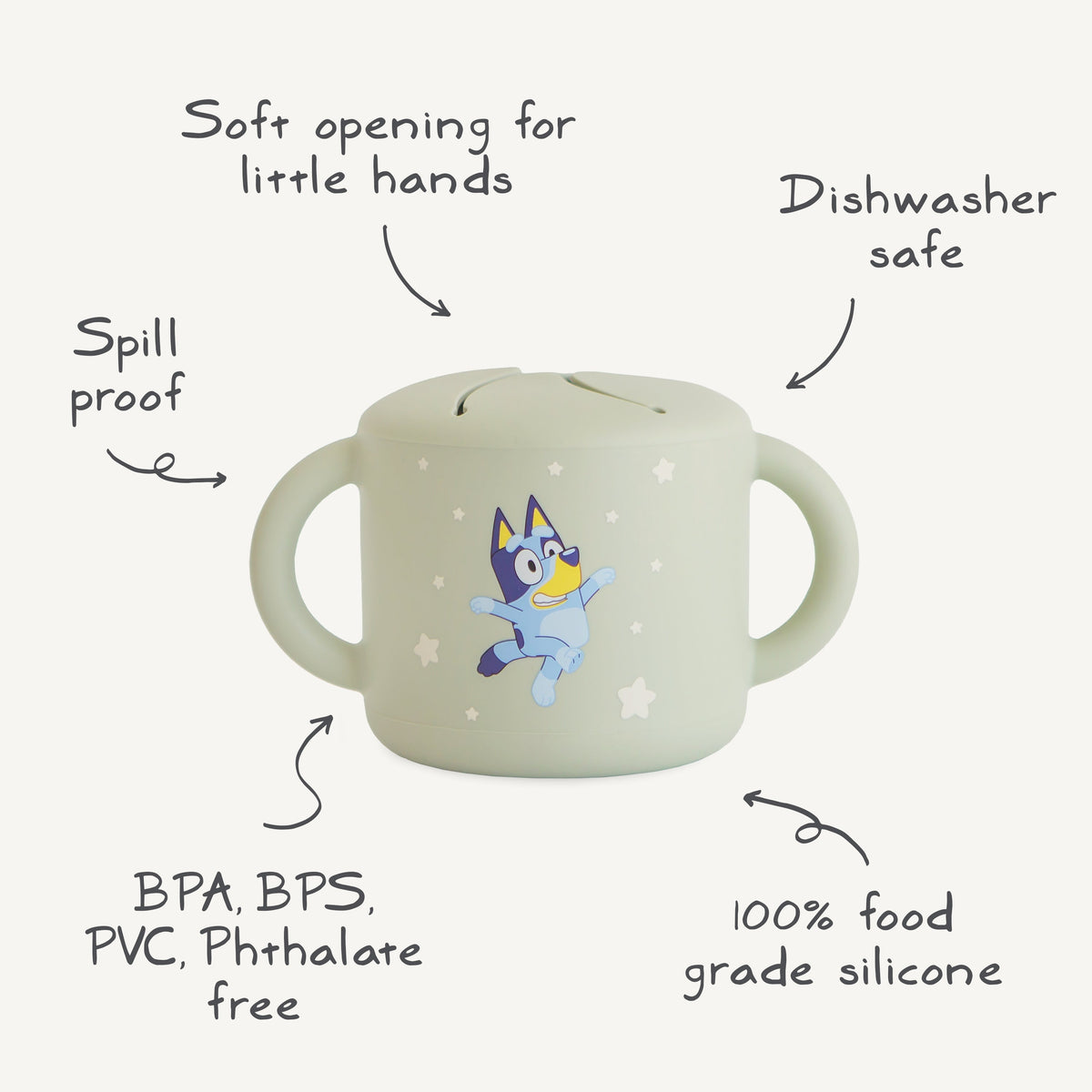 Bluey x Mushie Snack Cup - Mushie