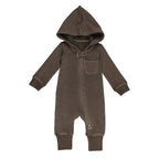 Bark | Organic Cozy Zipper Romper