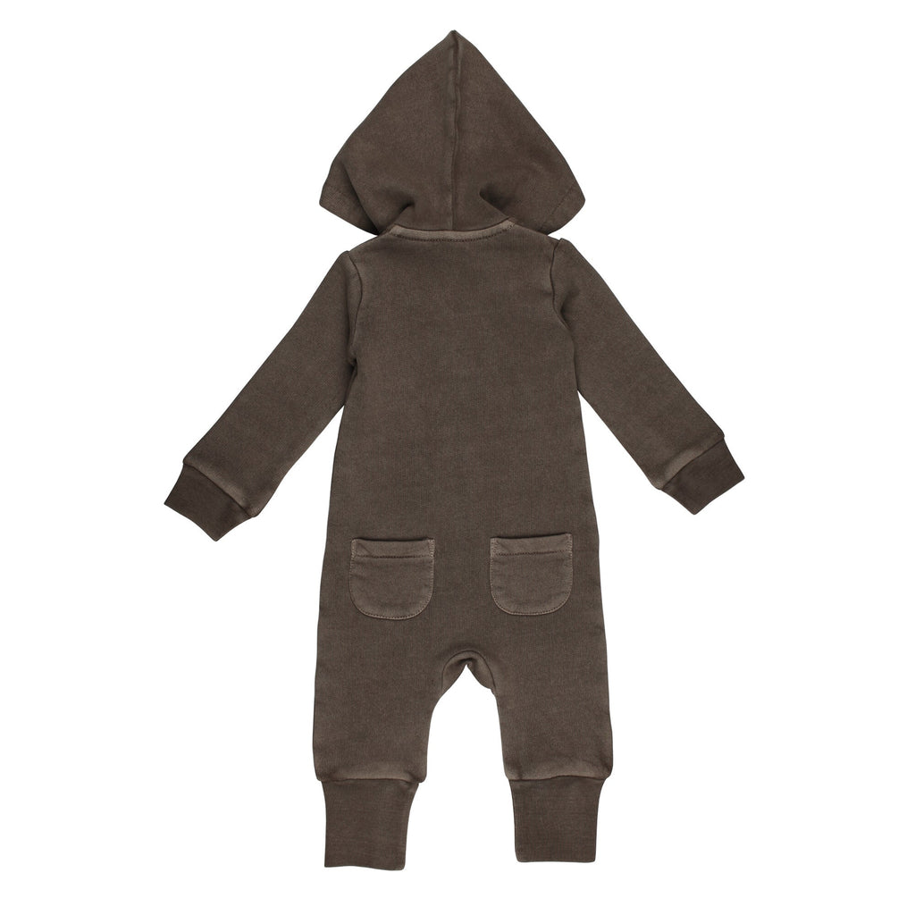 Bark | Organic Cozy Zipper Romper